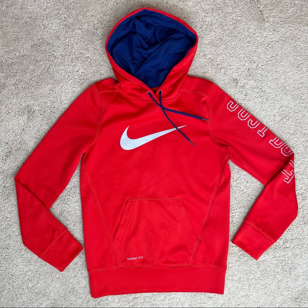 Nike Therma-FIT Pullover Graphic Hooded Sweatshirt - Picture 16 of 17